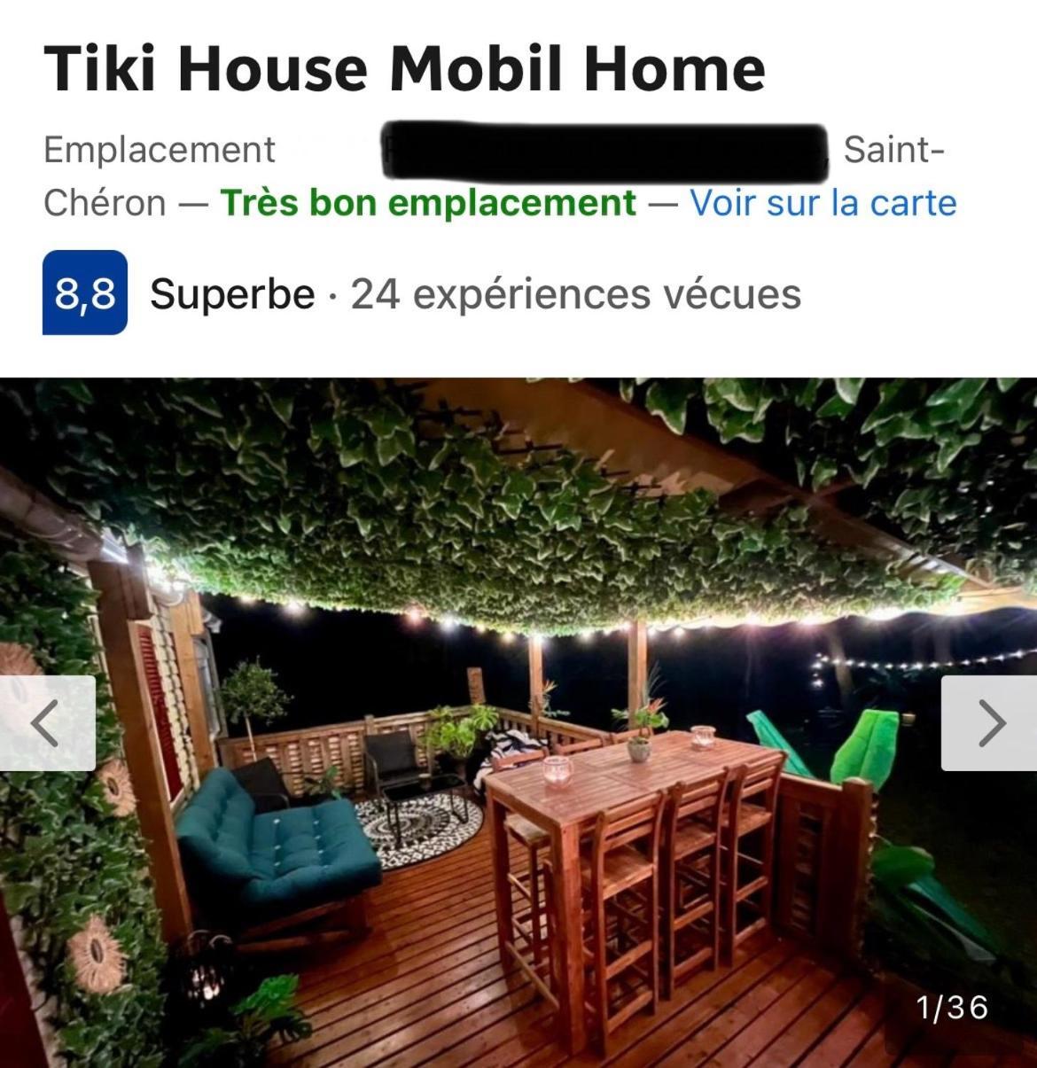 Tiki House M-Home-Climatise - Belle Parcelle ! Saint-Chéron Εξωτερικό φωτογραφία