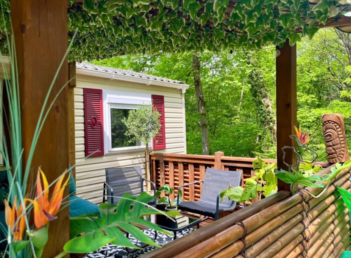 Tiki House M-Home-Climatise - Belle Parcelle ! Saint-Chéron Εξωτερικό φωτογραφία
